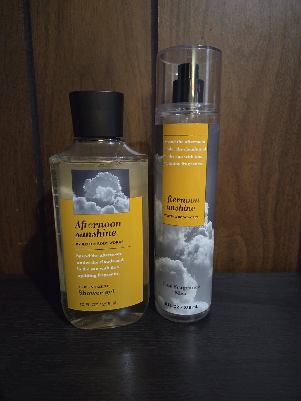 Bath & Body Works Afternoon Sunshine Shower Gel & Fragrance Mist